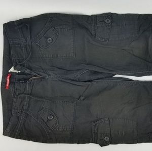 Union Bay women's cargo shorts, black shorts, long